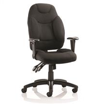 GALAXY Office Chairs | Galaxy Chair Black Fabric OP000064 | In Stock | Quzo UK