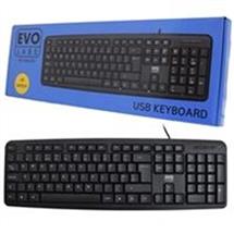 Evo Labs  | Evo Labs KD-101LUK keyboard USB QWERTY UK English Black