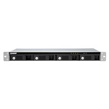 Qnap TR-004U | QNAP TR004U storage drive enclosure HDD/SSD enclosure Black, Grey