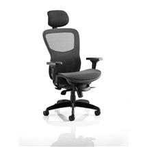 Stealth | Stealth Mesh Chair With Headrest KC0159 | In Stock