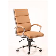 Classic Executive Chair High Back Tan EX000008 | In Stock