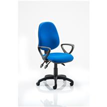 Eclipse Plus III Chair Blue Loop Arms KC0039 | Quzo UK