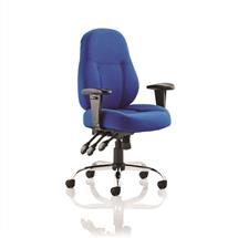 Storm Chair Blue Fabric With Arms OP000128 | In Stock