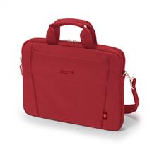 Dicota Eco Slim Case BASE | DICOTA Eco Slim Case BASE 35.8 cm (14.1") Briefcase Red