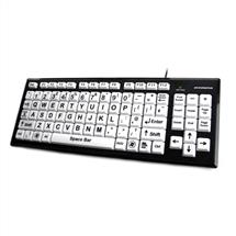 Accuratus Keyboards | Accuratus KYB-MON2BLK-UCUH keyboard USB QWERTY English Black, White