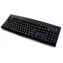 Accuratus KYBAC260UP-BKSP USB + PS/2 QWERTY Spanish Black keyboard