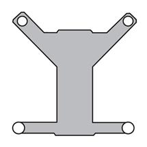 ScreenBeam 960 Mounting Kit, 181.437 g, 96.5 mm, 96.5 mm, 15.2 mm, 1