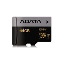 Adata Memory Cards | ADATA AUSDX64GUI3CL10-R memory card 64 GB MicroSDXC Class 10 MLC