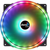 Cooling | Aerocool DUO20 PC Fan 20cm ARGB LED Dual Ring Antivibration 6 Pins