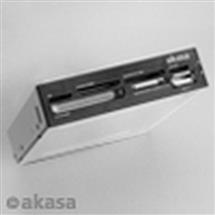 USB 2.0 | Akasa AKICR07. Supported drive bays: 3.5", Data transfer rate: 480