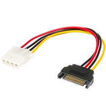 Cables | Akasa SATA to 4pin Molex adapter 0.15 m | In Stock