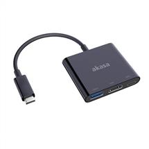 Akasa USB Type-C 2-In-1 Adapter | Quzo UK