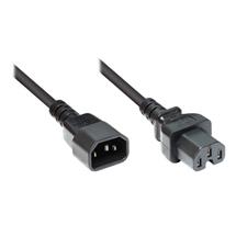 Exc Power Cables | Hypertec 808361-HY power cable Black 1.8 m C14 coupler C15 coupler