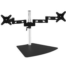 Amer 2EZ monitor mount / stand 71.1 cm (28") Aluminium, Black Desk