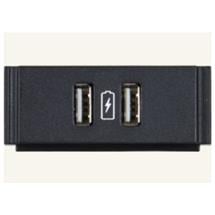 Amx  | AMX HydraPort HPX-N102-USB-PC - outlet Black outlet box