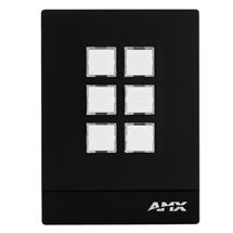 Amx  | AMX MCP-106 Black push-button panel | Quzo