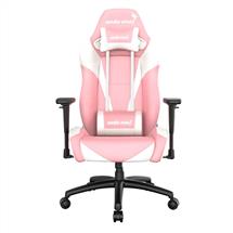 Anda Seat Pretty In Pink Gaming armchair Hard seat Pink, White