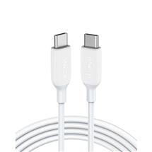 Anker PowerLine III USB cable 1.8 m USB C White | Quzo UK