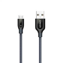 Powerline+ Micro USB 3ft UN Grey in offline for EU