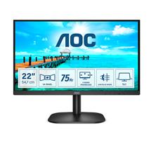 6.5ms Monitors | AOC B2 22B2H, 54.6 cm (21.5"), 1920 x 1080 pixels, Full HD, LED, 6.5