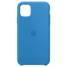 Apple Mobile Phone Cases | Apple iPhone 11 Silicone Case - Surf Blue | Quzo UK