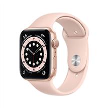Apple Watch Series 6 GPS, 44mm Gold Aluminium Case with Pink Sand