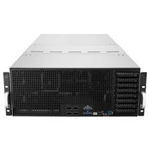 Asus (ESC8000 G4) 4U HighDensity GPU Barebone Server, Intel C621, Dual