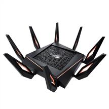 Gaming Router | ASUS GTAX11000, WiFi 6 (802.11ax), Triband (2.4 GHz / 5 GHz / 5 GHz),
