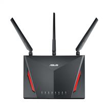 Gaming Router | ASUS RTAC86U Dualband (2.4 GHz / 5 GHz) Gigabit Ethernet Black