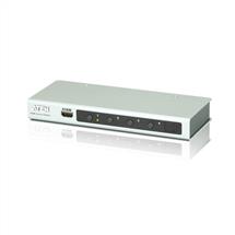 Aten Video Switches | ATEN VS481B, HDMI, Metal, Black, White, 640 x 480 (VGA), 800 x 600