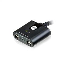 Aten 4-Port USB 2.0 Peripheral Sharing Device | ATEN US424 computer data switch | In Stock | Quzo UK