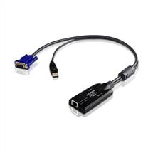 ATEN USB  VGA to Cat5e/6 KVM Adapter Cable (CPU Module), with Virtual