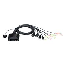 ATEN 2 Port HDMI Cable KVM | Quzo UK