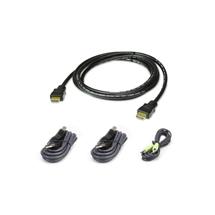 Aten Lan Fibre Lc/Lc Cables | 1.8M USB HDMI Secure KVM Cable Kit | Quzo UK