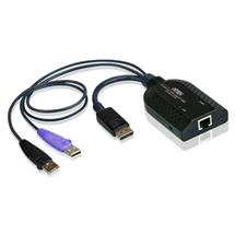 Aten USB - DisplayPort to Cat5e/6 KVM Adapter Cable (CPU Module) | Digital Video Displayport Usb Kvm Adapter Cable With Virtual Media &