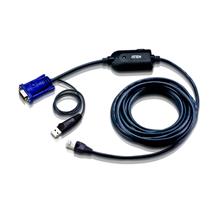 Aten USB - VGA to Cat5e/6 KVM Adapter Cable (CPU Module) | USB CPU Module for KH series with 4.5m CAT5 Cable | Quzo UK