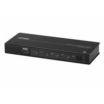 ATEN VS481C. Video port type: HDMI. Material: Metal, Product colour: