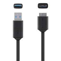 Belkin F3U166BT03BLK USB cable 0.9 m USB 3.2 Gen 1 (3.1 Gen 1) USB A