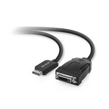 Belkin F2CD005B video cable adapter 1 x 20 pin DisplayPort 1 x 24 pin