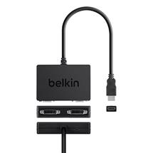Belkin F2CD067 HDMI 2 x DVI Black video cable adapter