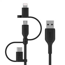 Belkin BOOST CHARGE USB cable 1 m USB A USB C/MicroUSB B/Lightning