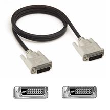 Dvi Cables | Belkin DVI-D Dual-Link Cable DVI cable 3 m White | Quzo UK