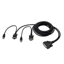 PRO3 Dual-Port (Micro Cabling) USB KVM Cable 1.8m | Quzo UK
