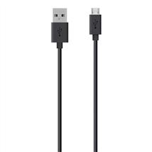 Belkin Cables | Belkin USB A - Micro-USB, 2m USB cable USB 2.0 Micro-USB B Black