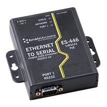 1 Port RS232 PoE Ethernet to Serial Adap | Quzo UK