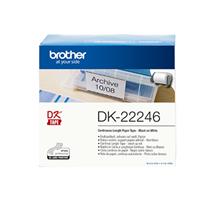 Brother DK-22246 label-making tape Black on white | In Stock