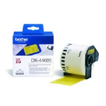 Brother Printer Labels | Brother DK-44605 printer label Yellow | In Stock | Quzo UK