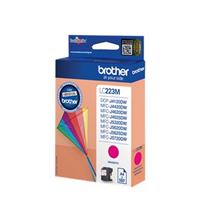 Brother LC223M. Supply type: Single pack, Colour ink page yield: 550
