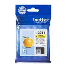 Brother LC3211Y. Supply type: Single pack, Colour ink page yield: 200