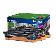 Brother TN243CMYK. Black toner page yield: 1000 pages, Colour toner